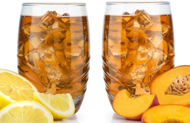 SodaStream Ledový čaj broskev nebo citron 500 ml je 129,- Kč.