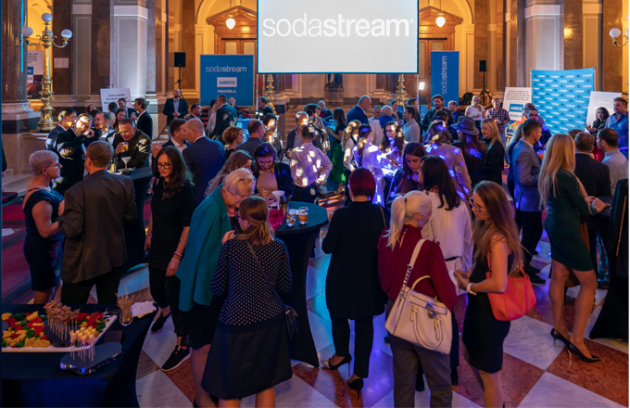 Ve středu 25. září uspořádala společnost SodaStream, celosvětová jednička v domácí produkci perlivé vody, slavnostní večer v Národním muzeu.