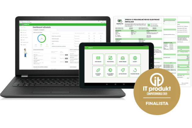 INSPECTO EVIDENCE je unikátní software pro správu technologií