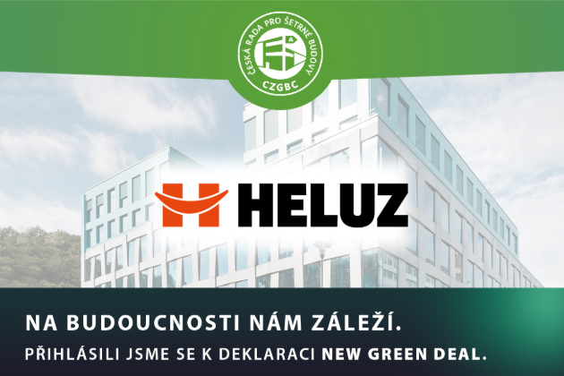 NEW GREEN DEAL: HELUZ a další společnosti vyzvaly vládu k podpoře moderních šetrných staveb