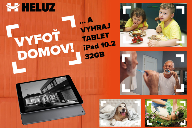 HELUZ ocení vítěznou fotku tabletem Apple iPad