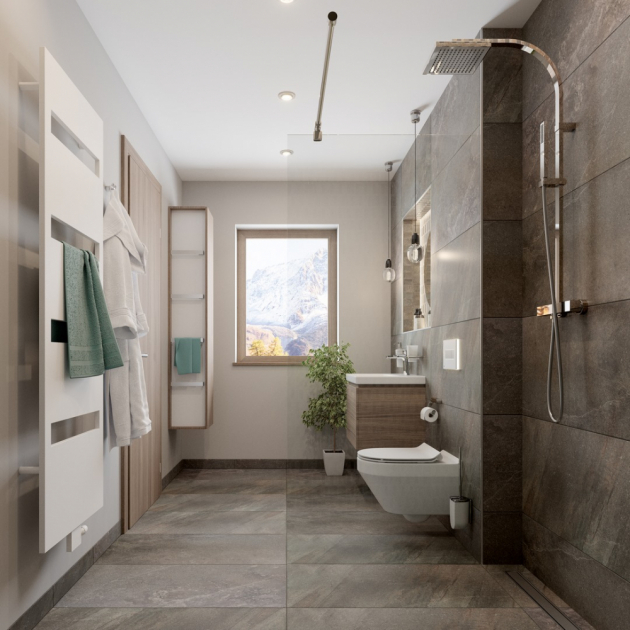 Vytvořit domácí wellness můžete vhodnou úpravou koupelny. Rozsah renovací samozřejmě záleží na velikosti prostoru, který máte k dispozici, a také na možnostech rozpočtu.