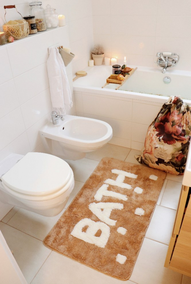 Na návštěvě v rustikální koupelně u blogerky Pastellmama (foto Bonami/Pastellmama)