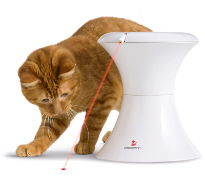 Laserová hračka Dart (FroliCat) pro kočky, možnost nastavení času spuštění, cena 959 Kč, www.spokojenypes.cz 
