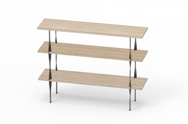 Úspěšná spolupráce Hornbachu s designérským duem Herrmann a Coufal pokračuje. Po sérii DIY minimalistických lamp, které na prestižní přehlídce Designblok 2020 získaly ocenění Czech Grand Design 2020, představí designéři tento rok nový DIY objekt, variabilní policový systém TAGLIATELLE.