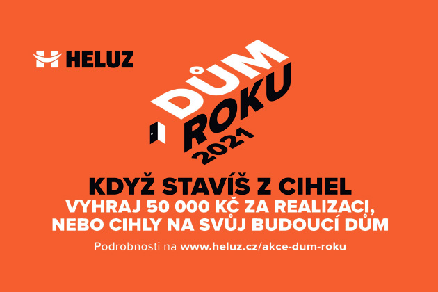 HELUZ Dům roku 2021: Soutěž pro všechny, kdo se chystají stavět, a pro ty, kteří už z cihel HELUZ postavili HELUZ Dům roku 2021: Soutěž pro všechny, kdo se chystají stavět, a pro ty, kteří už z cihel HELUZ postavili