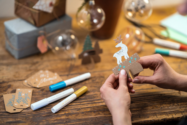 Naladit se na tu správnou vánoční atmosféru není někdy v  předvánočním shonu nejjednodušší. Pokud si ale najdete čas vytvořit vlastní vánoční přání či ozdoby a do tvoření zapojit i děti, užijete si společně strávený čas a pohodu, která je v adventní době tolik důležitá a na kterou se celý rok dokážeme těšit. Se ztvárněním vánočních nápadů vám pomůžou akrylové dekorační popisovače Pilot Pintor, které vynikají vysoce odolnými a sytými barvami. 