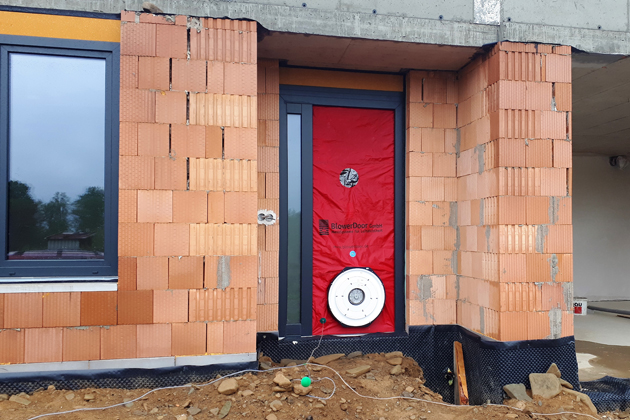 Blower Door test