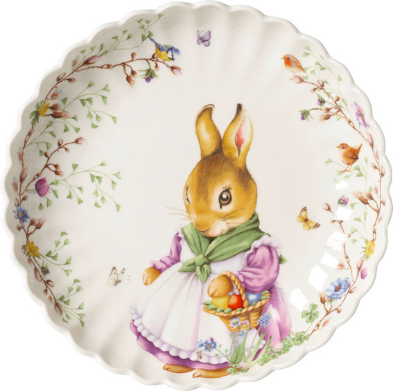 Mísa na ovoce z kolekce Spring Fantasy (Villeroy &amp; Boch), porcelán, ø 30 cm, cena 1 260 Kč, www.pottenpannen.cz