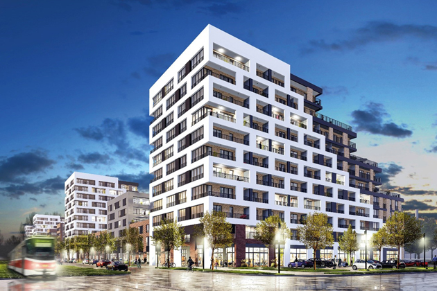 Central Group zahajuje výstavbu nové čtvrti za 9 miliard. Nové byty v Tesle Hloubětín jsou nejprodávanější v Praze