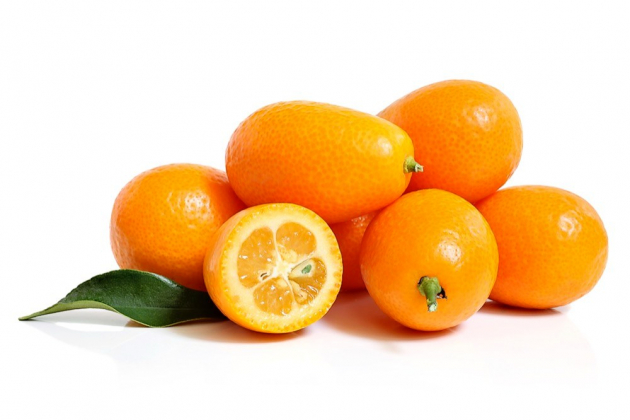 Kumquat (Citrus japonica, dříve řazen do rodu Fortunella), též nagami nebo počeštěně kumkvat