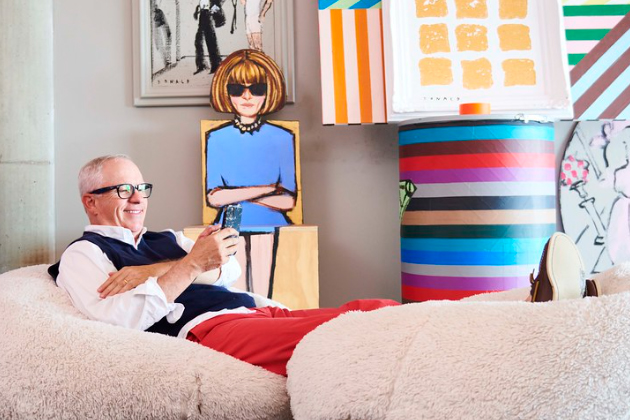 Populární americký kreslíř Donald Robertson Populární americký kreslíř Donald Robertson