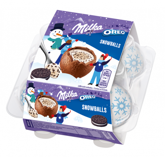 Milka snowballs