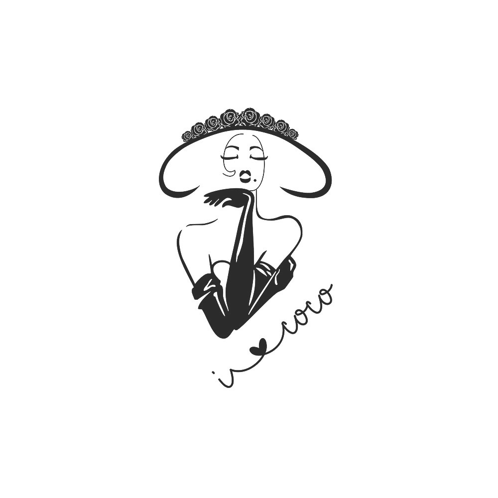Grafický plakát Coco Chanel ze série Fashion Fashion