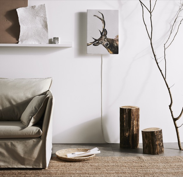 Rám na obraz Symfonisk (IKEA a Sonos) s wi-fi reproduktorem, 41 × 57 × 6 cm