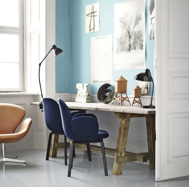 Židle s opěrkami Fritz Hansen Sammen Armchair