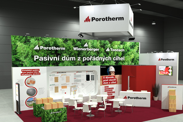 Porotherm a Tondach zvou na stavební veletrhy. Představí 3D model zdiva a fotovoltaické moduly Porotherm a Tondach zvou na stavební veletrhy. Představí 3D model zdiva a fotovoltaické moduly