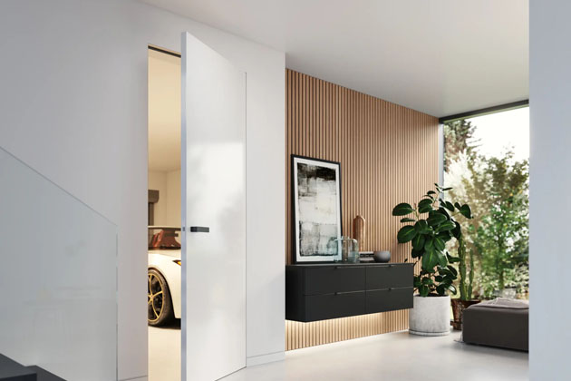 Soklová lišta JAP-designový detail ke skryté zárubni Soklová lišta JAP-designový detail ke skryté zárubni