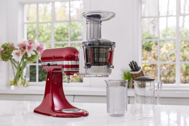 Šnekový odšťavňovač 5KSM1JA (KitchenAid), kompatibilní se všemi kuchyňskými roboty KitchenAid