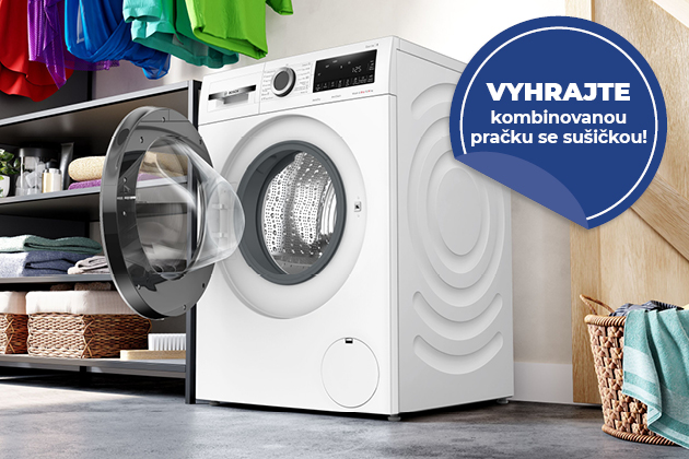 Vyhrajte kombinovanou pračku se sušičkou!