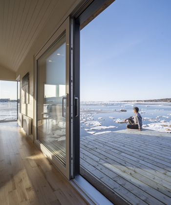 Newyorčan na kanadském ostrově: Z okna se dotkne horizontu 