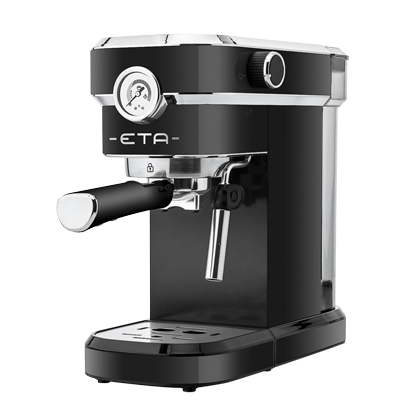 Pákové espresso Storio, tlakové čerpadlo až 20 barů, filtr s přetlakovými nerezovými sítky, cena 3 999 Kč