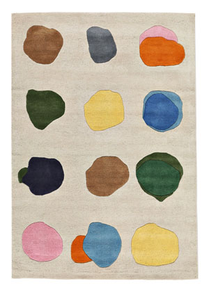 Ručně tkaný koberec Stepping Stones, 100% vlna, 160 × 230 cm, cena 12 943 Kč