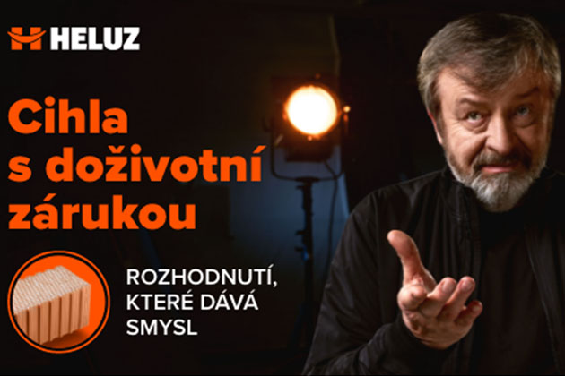 HELUZ naplňuje vizi kvalitních a udržitelných staveb, stavebníkům poskytne doživotní záruku