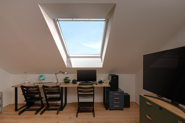 Střešní okna VELUX přinesla dostatek světla i novou energii