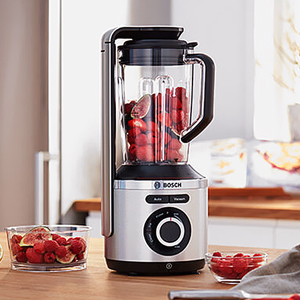 Vakuový mixér VitaPower, šetrné mixování, vysoký výkon, cena 11 350 Kč, www.bosch-home.cz