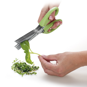 Nůžky na bylinky PRESTO, plast, nerezová ocel, délka 21 cm, cena 349 Kč,