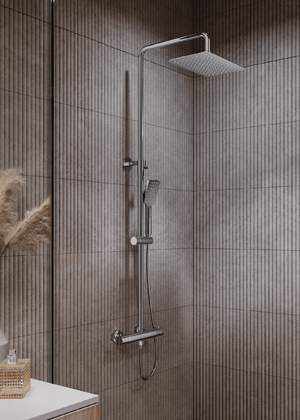Sprchová sada Eco Chrom, nerez sprcha s automatickým regulátorem průtoku, cena 6 499 Kč