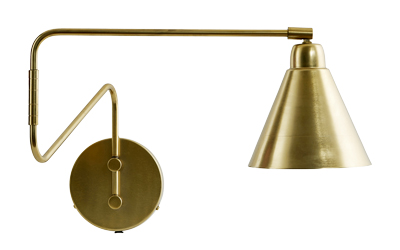 Nástěnná lampa Gam, kov, délka 70 cm, cena 4 450 Kč