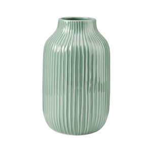 Váza ze série Hanami, materiál dolomit, Ø 13 cm, výška 23 cm, cena 549 Kč