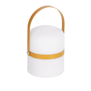Stolní LED lampa Ridley, plast, Ø 10 cm, výška 16 cm, cena 1 074 Kč