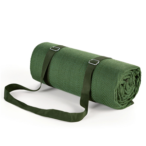 Žakárová pikniková deka Harmony, polyester, odolná proti vlhku, 130 × 150 cm, cena 299 Kč