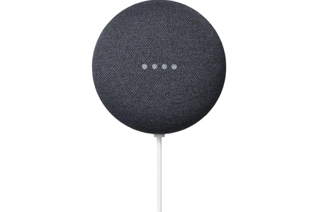 Hlasový asistent Google Nest mini druhé generace k inteligentní domácnosti Google Home, www.hdl-automation.cz 