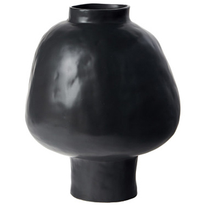 Ručně vyrobená designová kameninová váza Saki, V 40 cm, 2 499 Kč