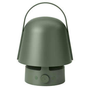 Lampa Vappeby s Bluetooth reproduktorem, ABS plast, polykarbonátový plast, silikonová pryž, výška 25 cm cena 1 690 Kč