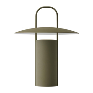 Přenosná lampa Ray, kov s práškovým nástřikem, stmívač, skryté USB nabíjení, cena 6 759 Kč, www.bellarose.cz 