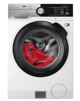 Model LWR98165XC, kapacita 10/6 kg, řada speciálních funkcí, rychlý 25minutový program, cena 34 990 Kč