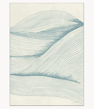 Plakát Ocean in Lines 02, cena 1 149 Kč