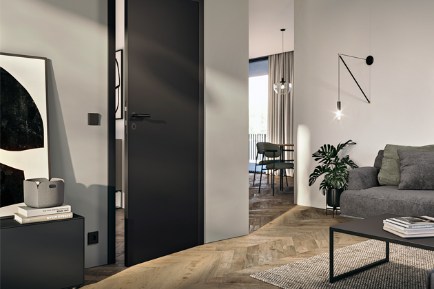 Elegantní interiérové dveře z řady ProLine v provedení Duradecor Ultramat, www.hormann.cz