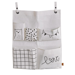 Závěsný organizér Premium (Store It), len, 50 × 60 cm, cena 539 Kč