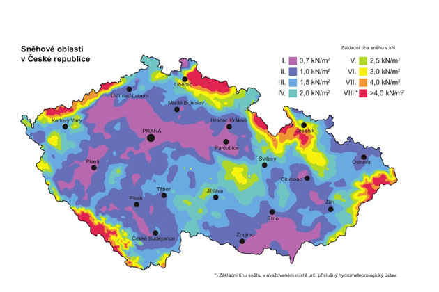 Sněhová mapa