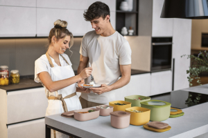 Boxy na jídlo Eco Store&amp;More, se vzduchotěsným víkem, cena od 199 Kč za kus