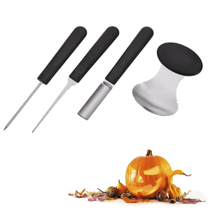 Sada náčiní na vyřezávání dýní a melounů Halloween, cena 298 Kč