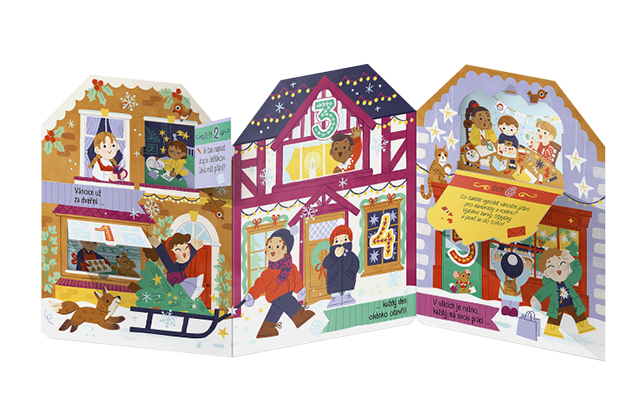 Adventní okénková kniha