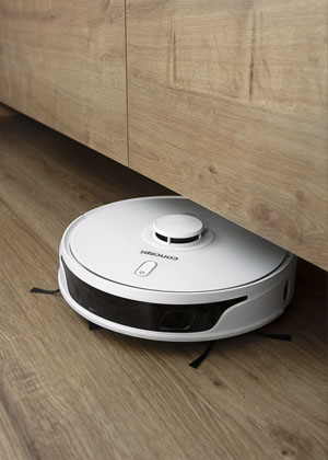 Robotický vysavač s mopem 2v1 Laser 3D VR3450 Perfect Clean, cena 13 990 Kč