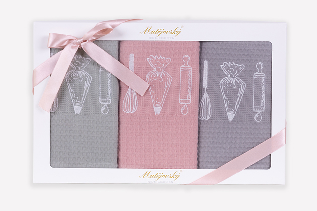 Dárkový set utěrek Tri